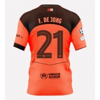 Stroje piłkarskie Barcelona Frenkie de Jong #21 Koszulka Trzeciej 2025-26 Krótki Rękaw